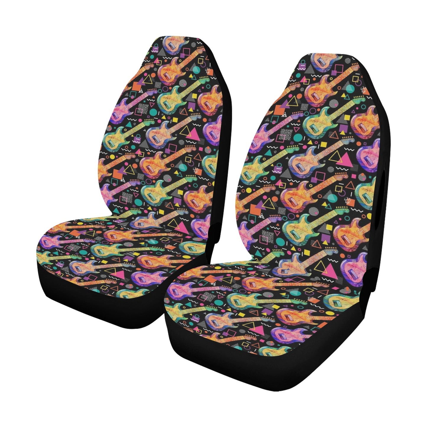 Electric Guitar Print Design LKS403 Car Seat Covers