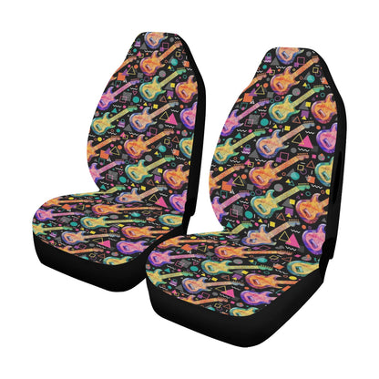 Electric Guitar Print Design LKS403 Car Seat Covers