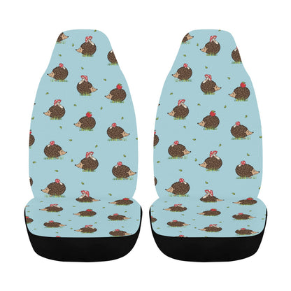 Hedgehog Print Design LKS402 Car Seat Covers