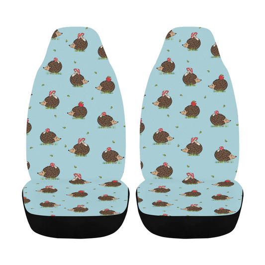 Hedgehog Print Design LKS402 Car Seat Covers