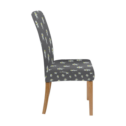 Mummy Print Design LKS305 Dining Chair Slipcover
