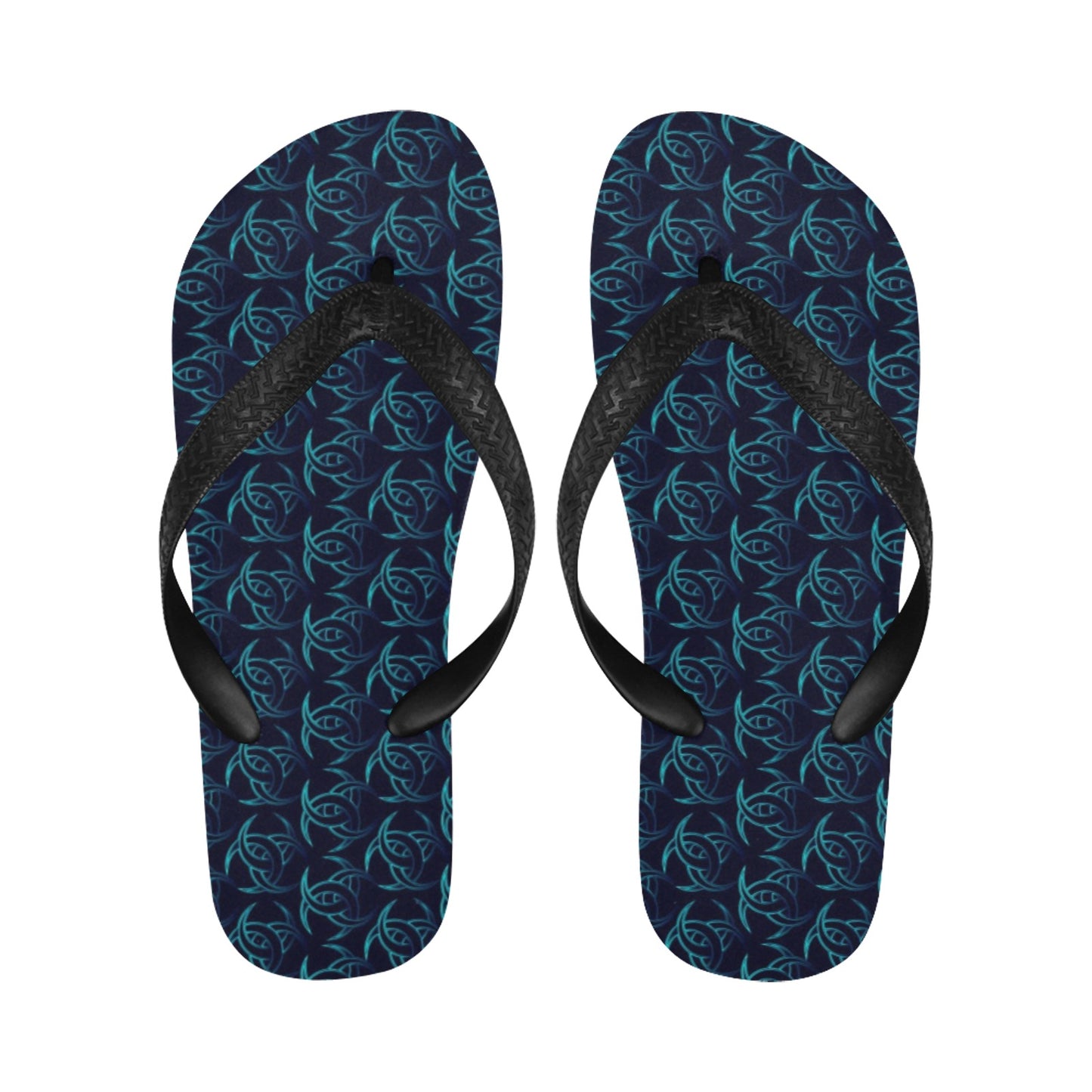 Vikings Print Design LKS302 Flip Flops