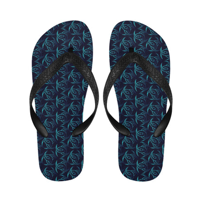 Vikings Print Design LKS302 Flip Flops