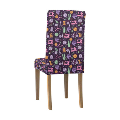 Sewing Equipment Print Design LKS306 Dining Chair Slipcover
