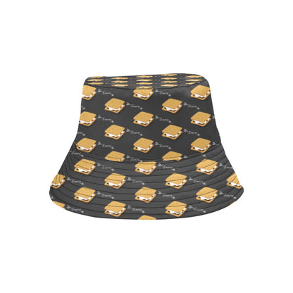 S_Mores Print Design LKS301 Unisex Bucket Hat