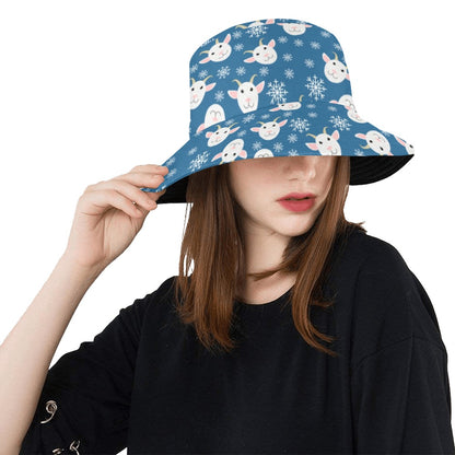 Goat Print Design LKS402 Unisex Bucket Hat