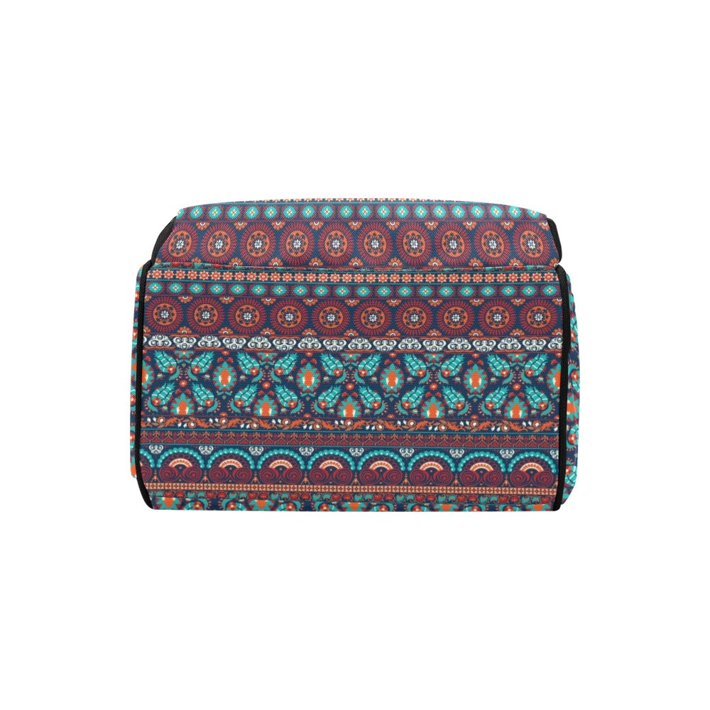 Suzani Print Design LKS302 Diaper Bag Backpack