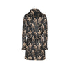 Mummy Print Design LKS302 Women's Fleece Robe