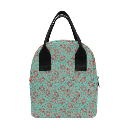 Sausage Print Design LKS303 Insulated Lunch Bag