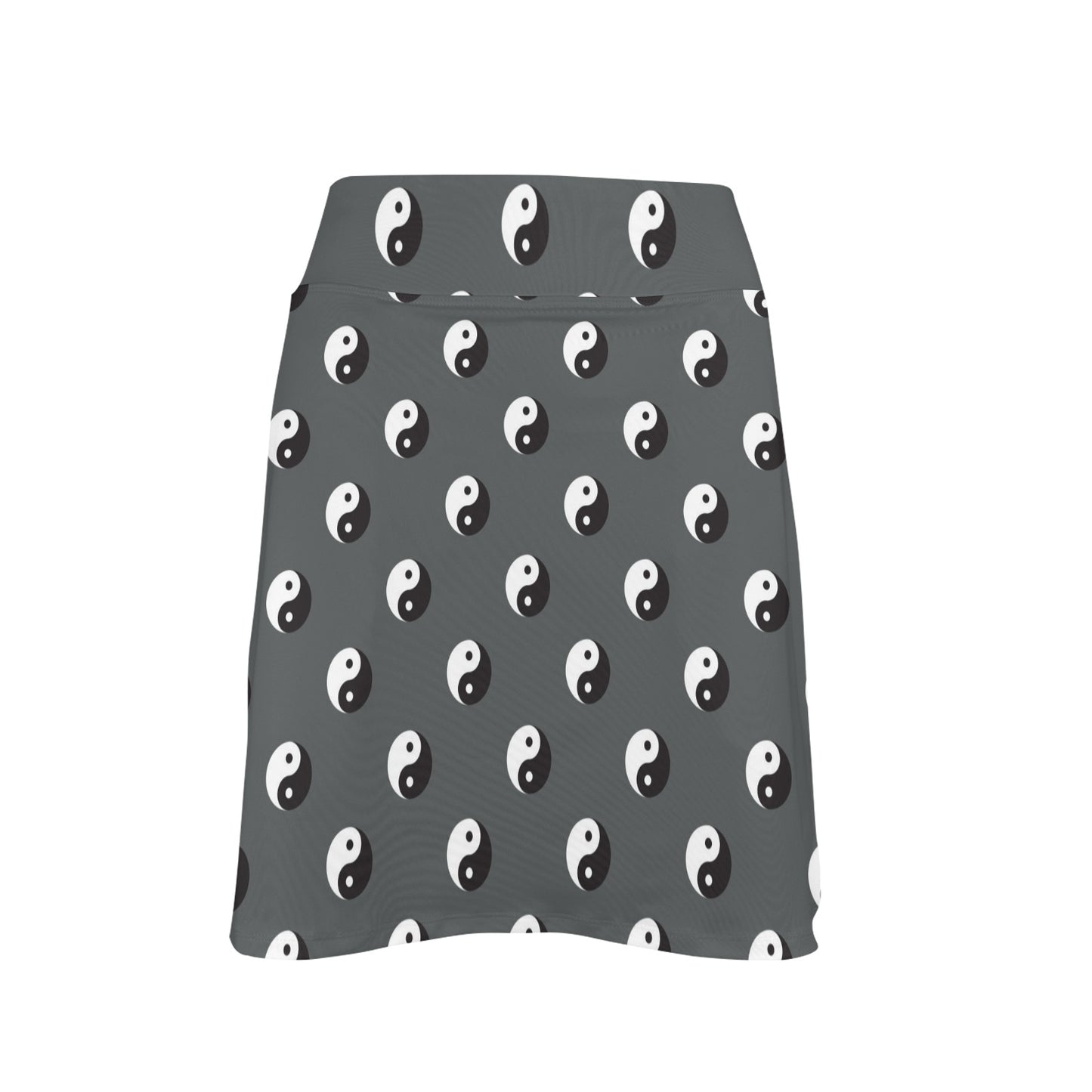 Yin Yang Print Design LKS303 17" Golf & Pickleball Skort with Pockets