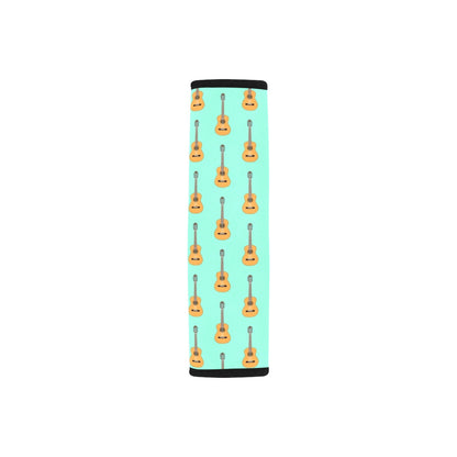 Acoustic Guitar Print Design LKS403 Car Seat Belt Cover