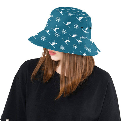Ski Print Design LKS301 Unisex Bucket Hat