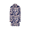 Sakura Print Design LKS301 Women's Fleece Robe