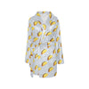 Taco Print Design LKS304 Women's Fleece Robe