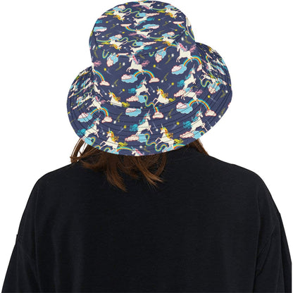 Unicorn Print Design LKS304 Unisex Bucket Hat