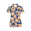 Cracker Pattern Print Design 03 Women's Polo Shirt