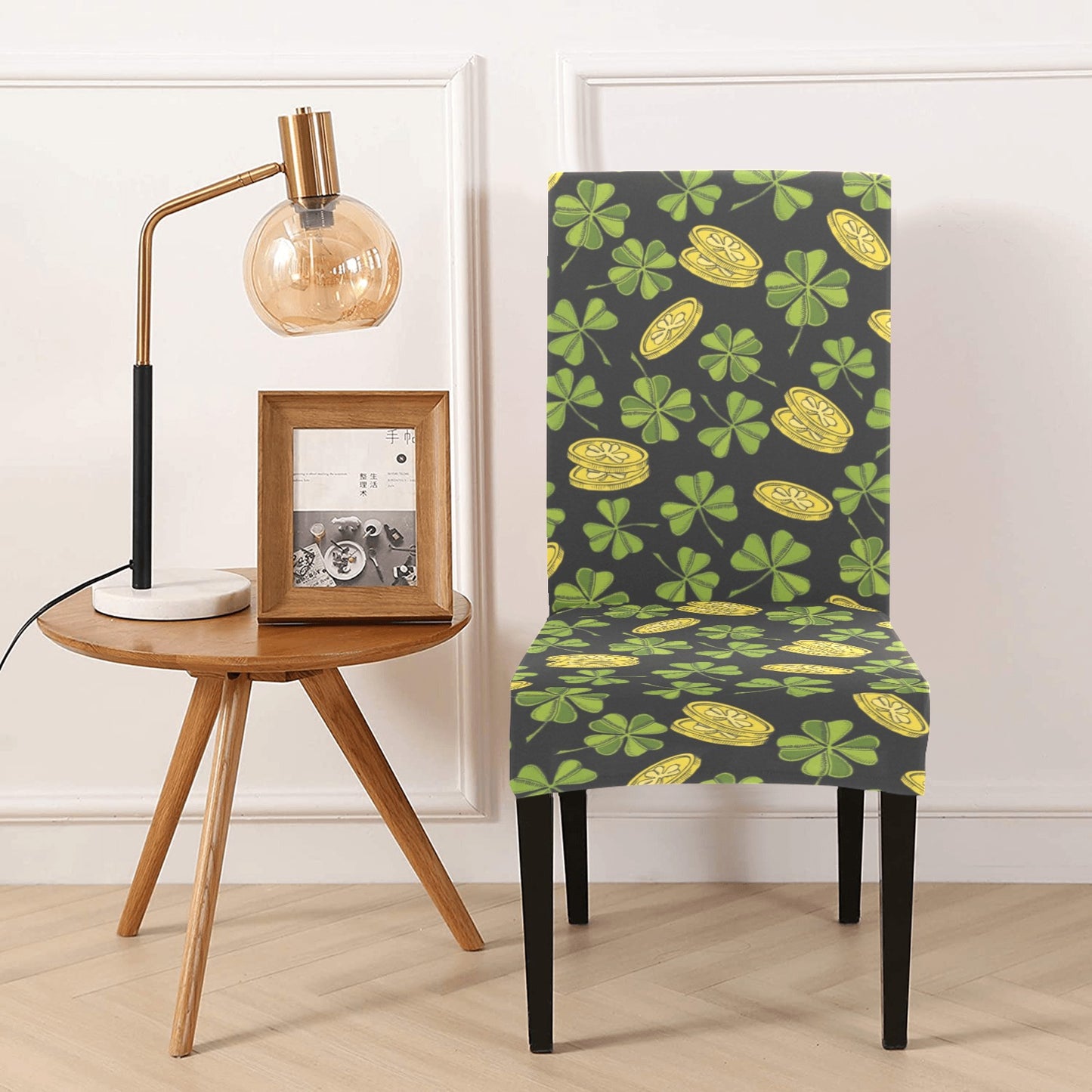 St Patricks Day Print Design LKS305 Dining Chair Slipcover