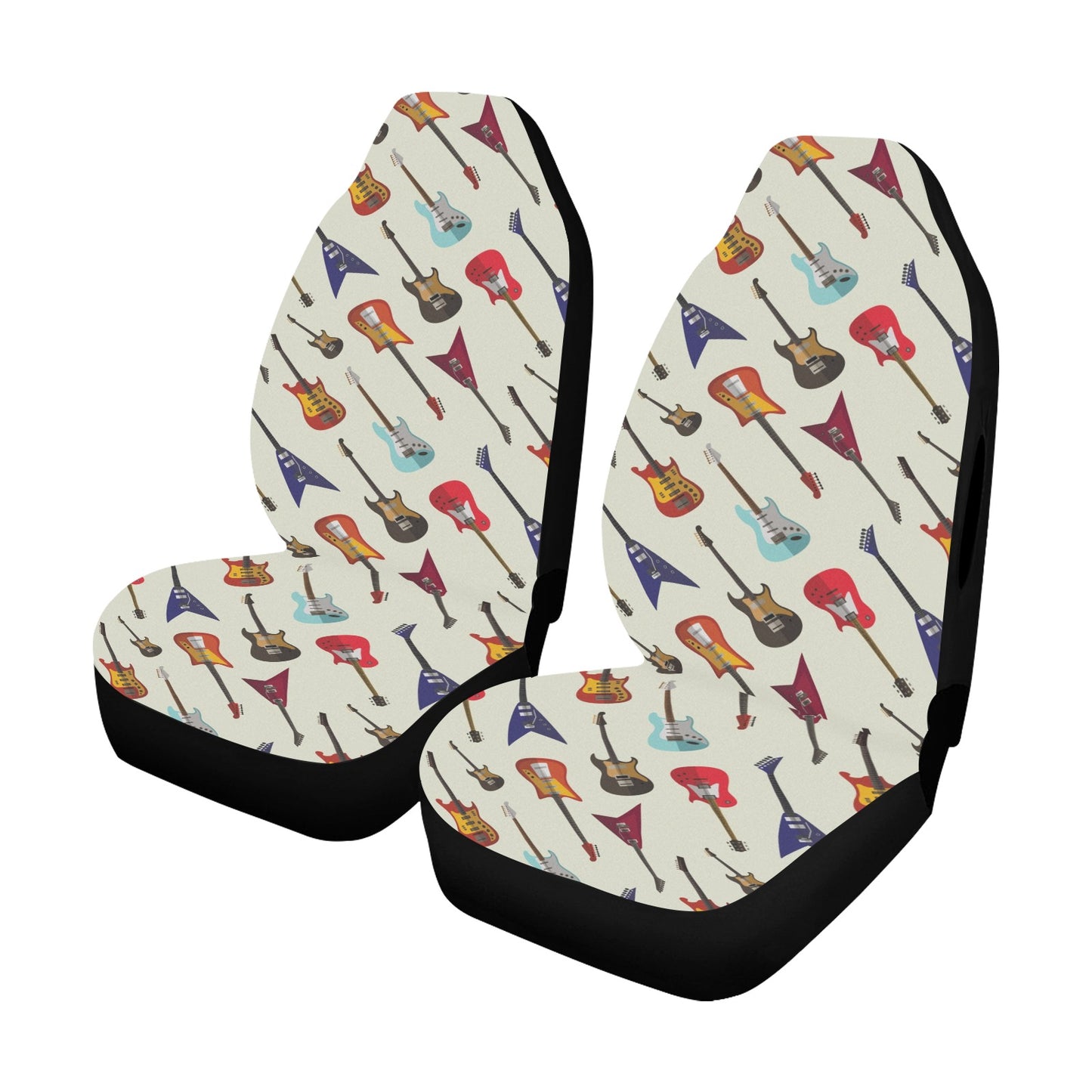Electric Guitar Print Design LKS404 Car Seat Covers