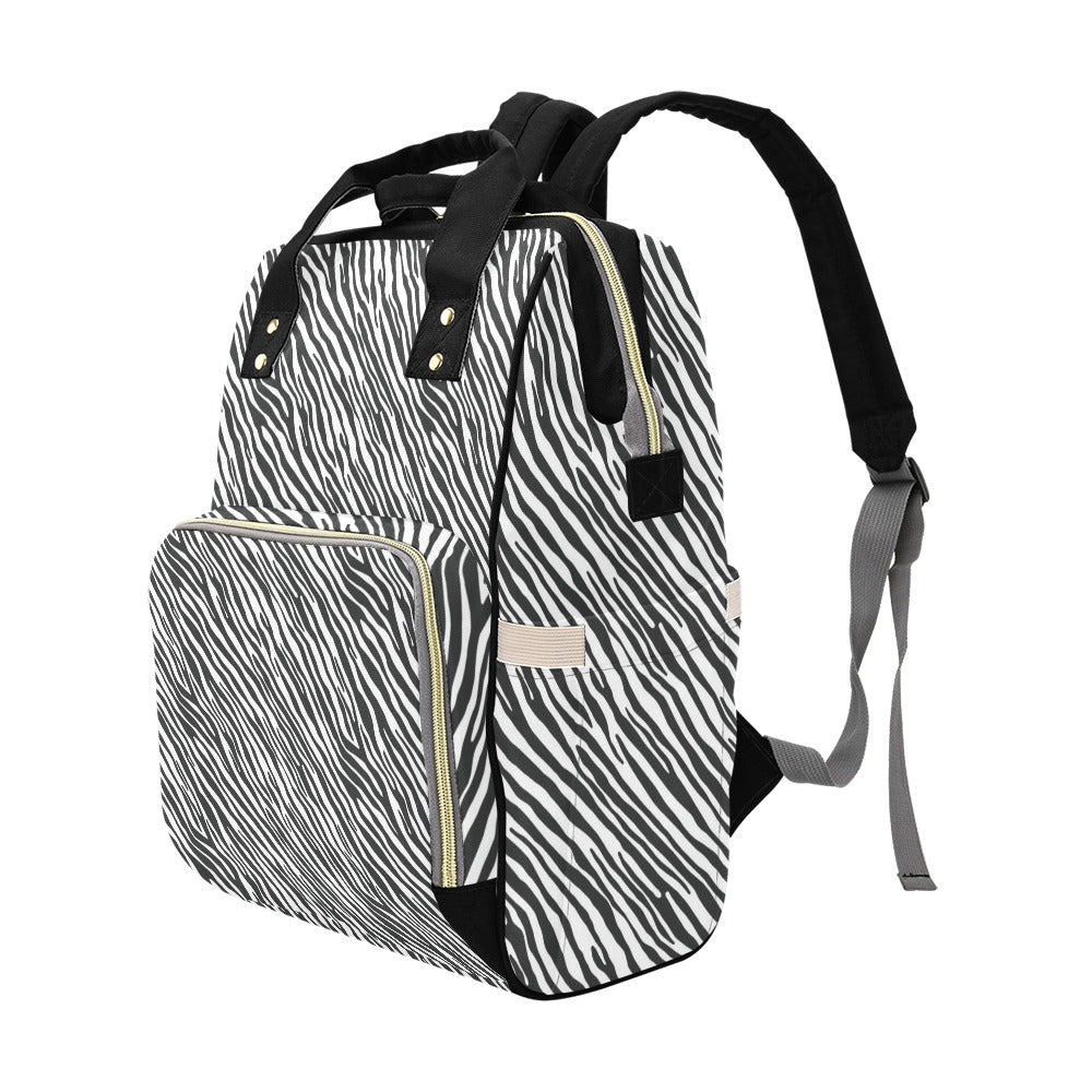 Zebra Classic Print Design LKS302 Diaper Bag Backpack