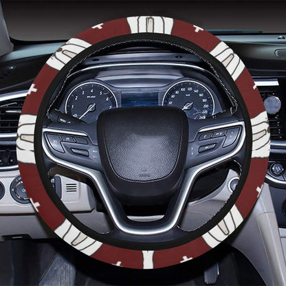 Shih Tzu Print Design LKS301 Steering Wheel Cover with Elastic Edge