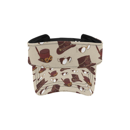 Steampunk Hat Print Design LKS301 Unisex Sun Visor