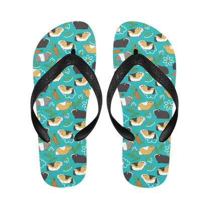 Guinea Pig Print Design LKS402 Flip Flops