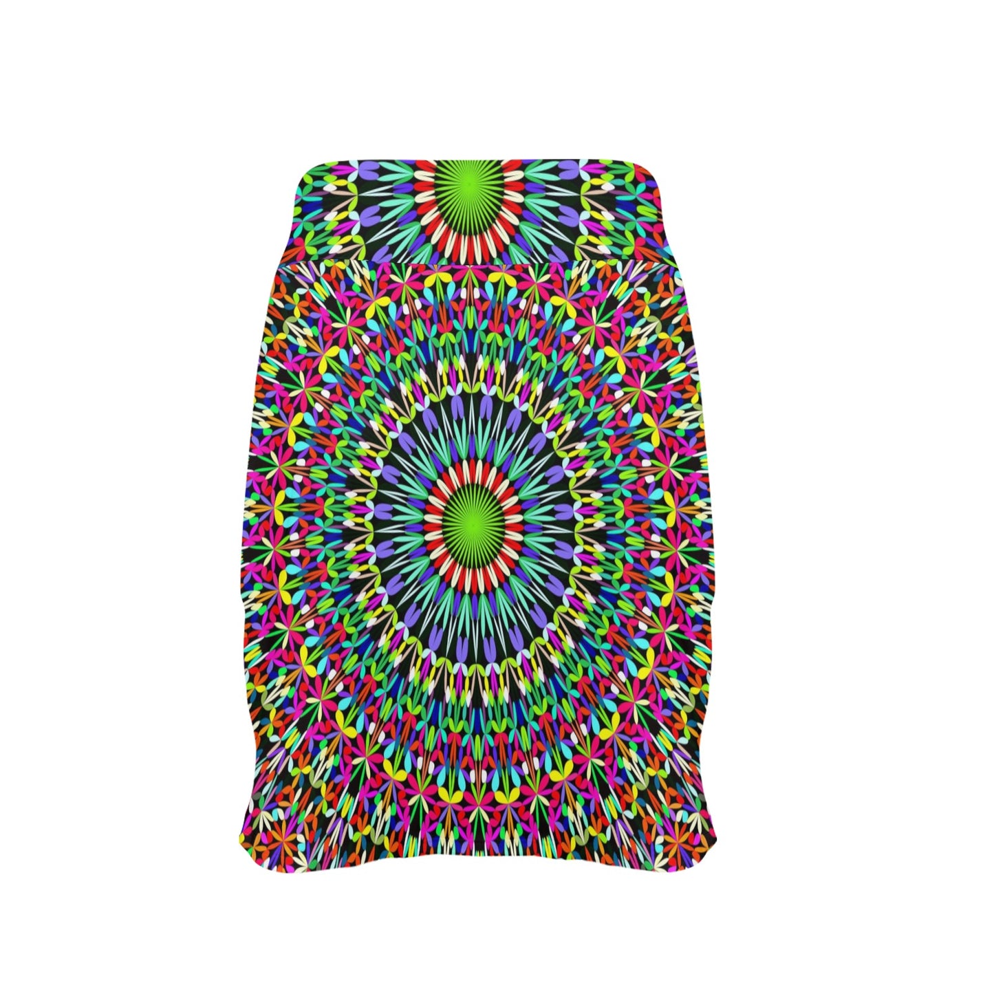 Bohemian Colorful Style Print 17" Golf & Pickleball Skort with Pockets