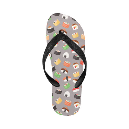 Sushi Print Design LKS307 Flip Flops