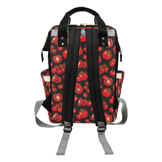 Tomato Print Design LKS303 Diaper Bag Backpack
