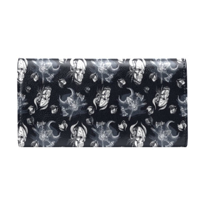 Vikings Print Design LKS304 Women's Trifold Wallet