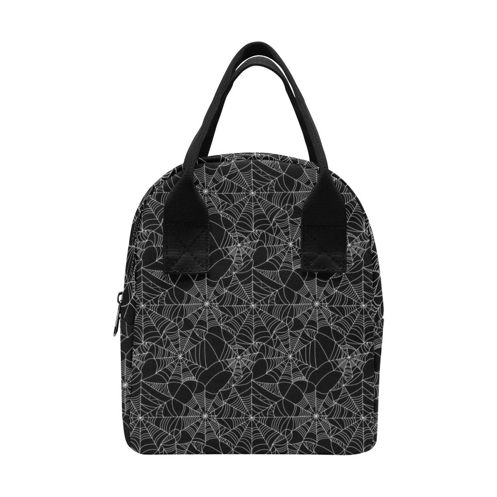 Spider Web Print Design LKS301 Insulated Lunch Bag