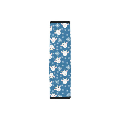 Goat Print Design LKS402 Car Seat Belt Cover