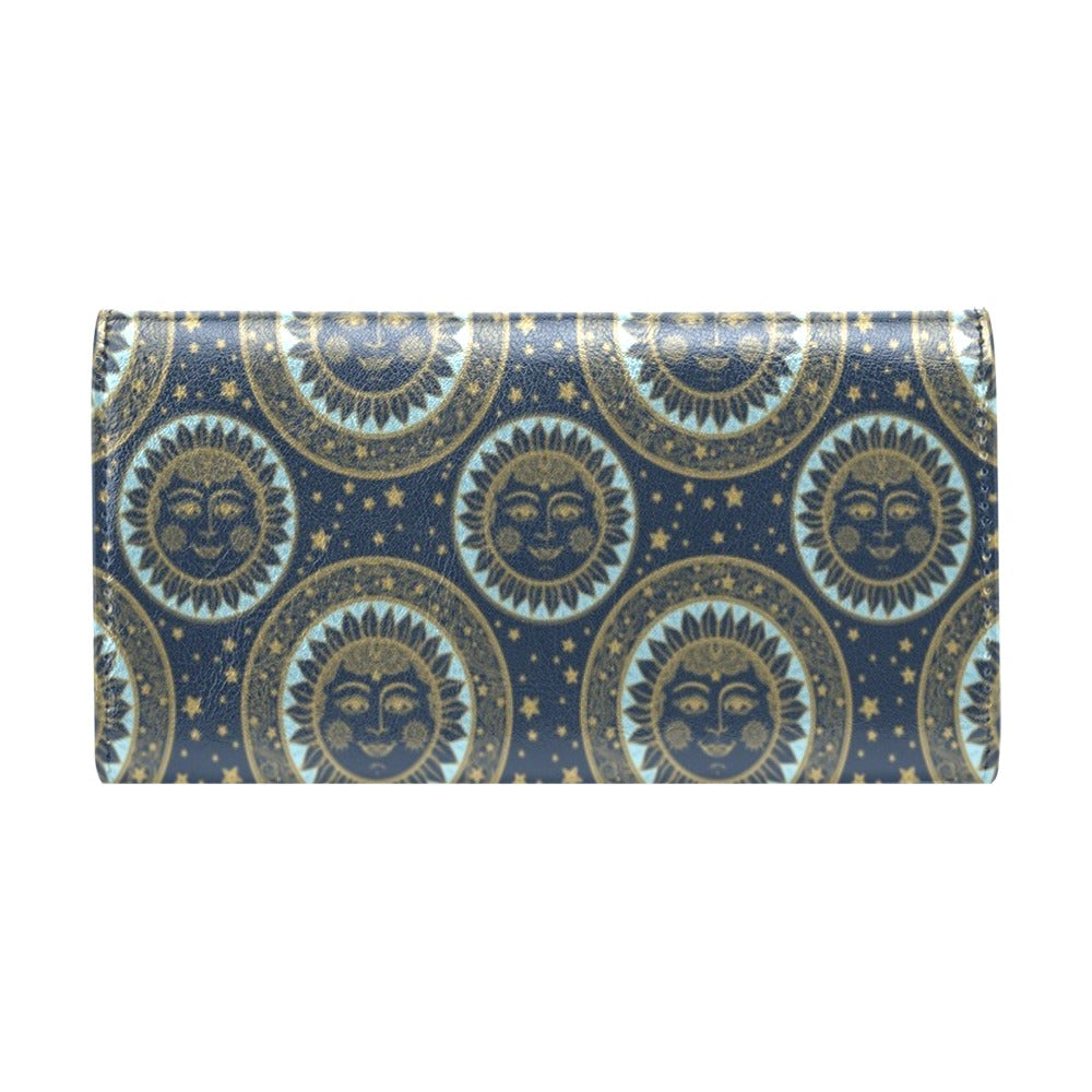 Boho Sun Dream Women's Trifold Wallet