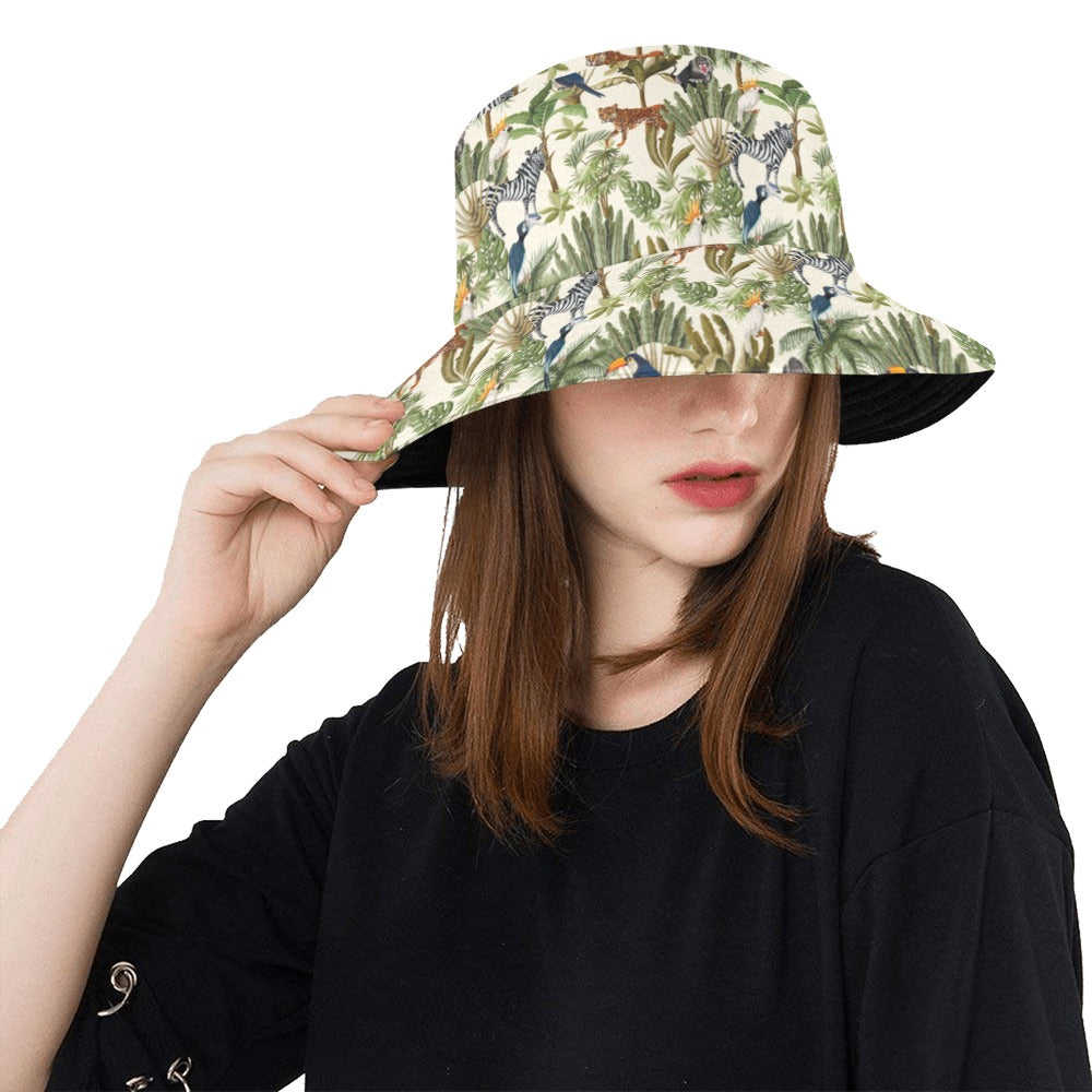 Safari Animal Print Design LKS304 Unisex Bucket Hat