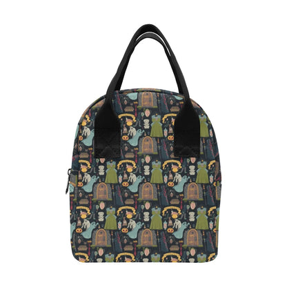Creepy Halloween Print Design LKS304 Insulated Lunch Bag