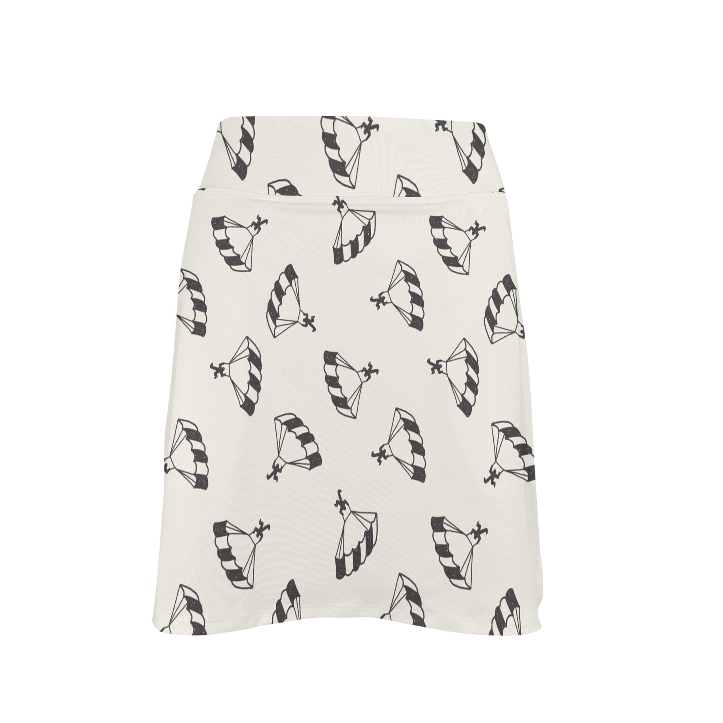Skydiver Print Design LKS301 17" Golf & Pickleball Skort with Pockets