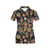 Hula Dancers Hawaiian Style Pattern Print Design 02 Women's Polo Shirt