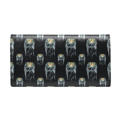 Angel with Wings Cute Design Print Women's Trifold Wallet