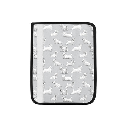 Scottish Terriers Print Design LKS3011 Car Seat Belt Cover