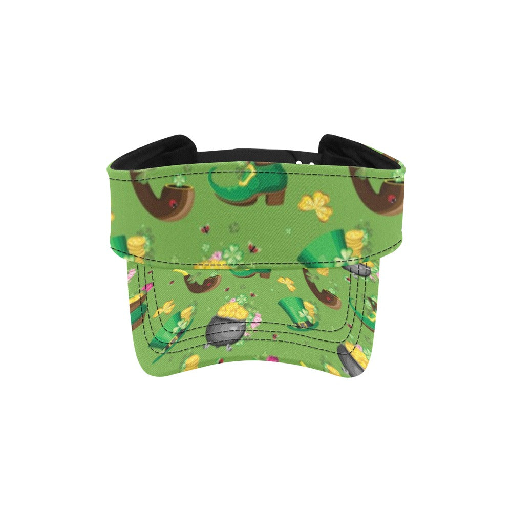 Shamrock Saint Patrick's Day Print Design LKS306 Unisex Sun Visor
