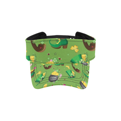 Shamrock Saint Patrick's Day Print Design LKS306 Unisex Sun Visor