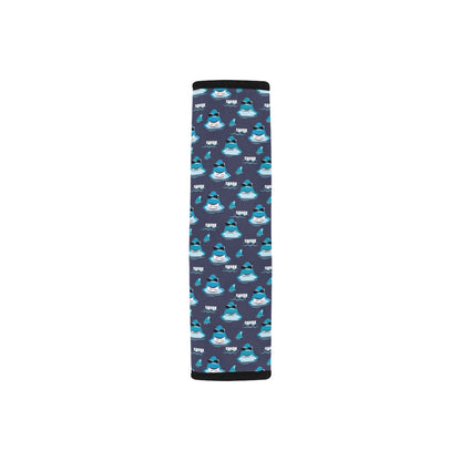 Shark Print Design LKS309 Car Seat Belt Cover