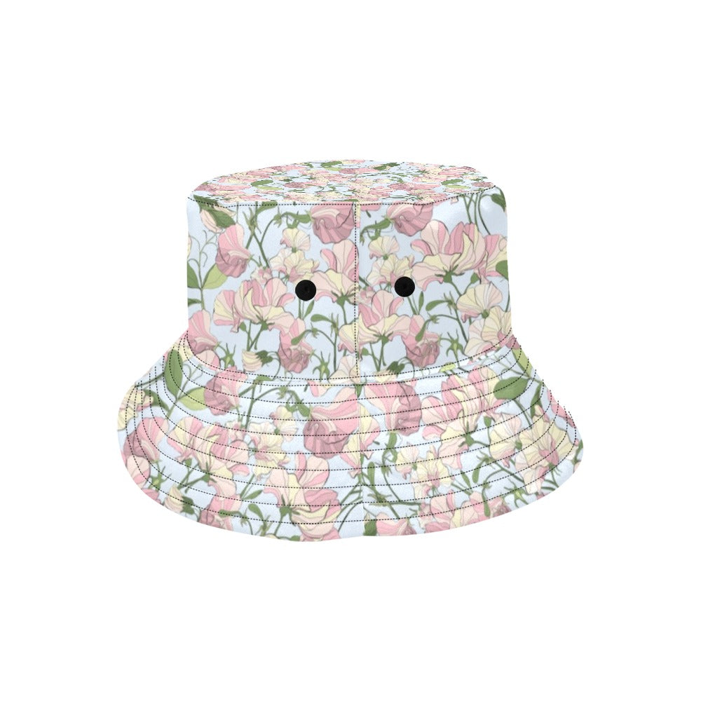 Sweet Pea Print Design LKS304 Unisex Bucket Hat