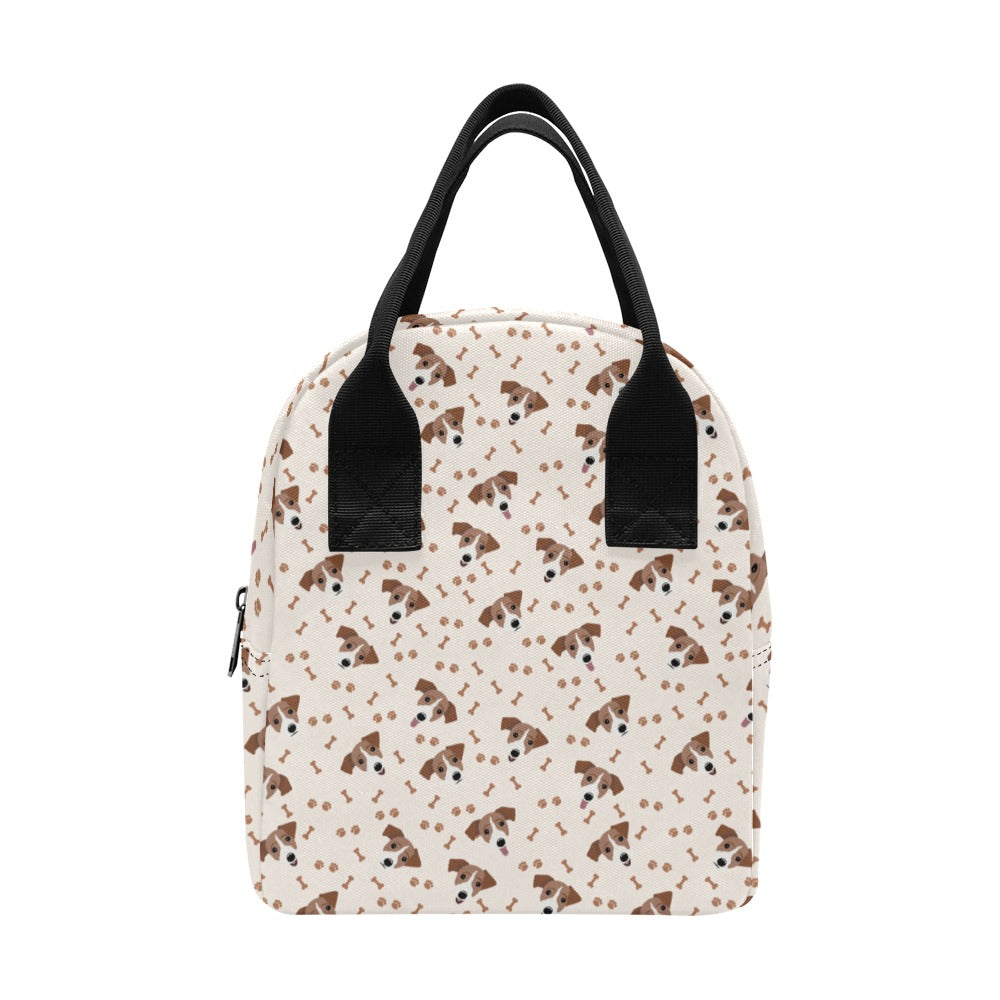 Russell Terriers Paw Print Design LKS303 Insulated Lunch Bag