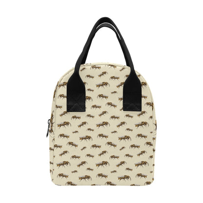 Bee Print Design LKS306 Insulated Lunch Bag