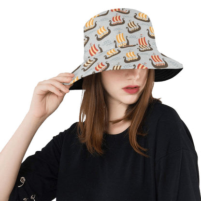 Vikings Print Design LKS308 Unisex Bucket Hat