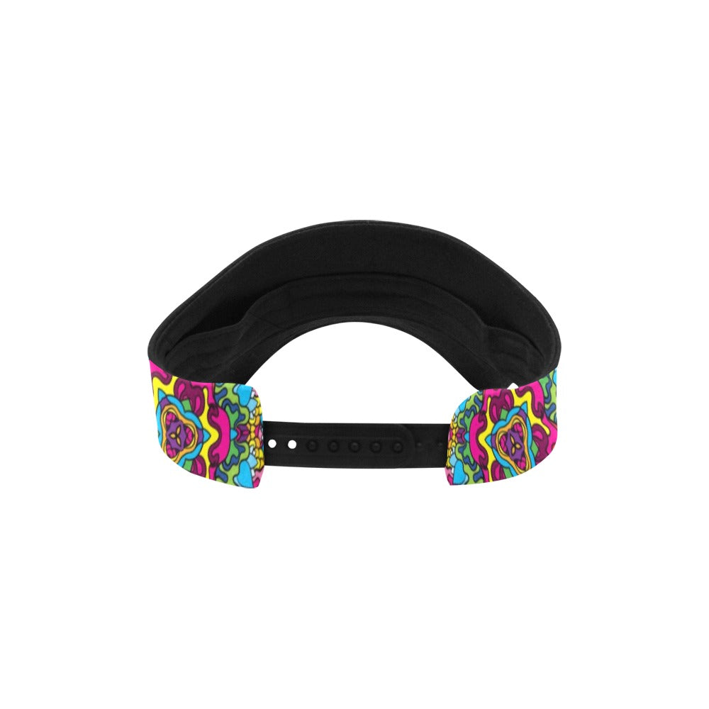 Trippy Print Design LKS303 Unisex Sun Visor
