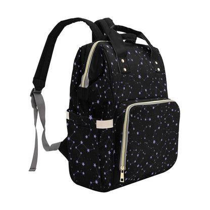 Star Print Design LKS303 Diaper Bag Backpack