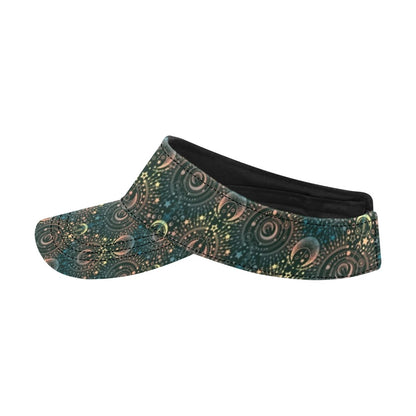 Sun Moon Print Design LKS307 Unisex Sun Visor