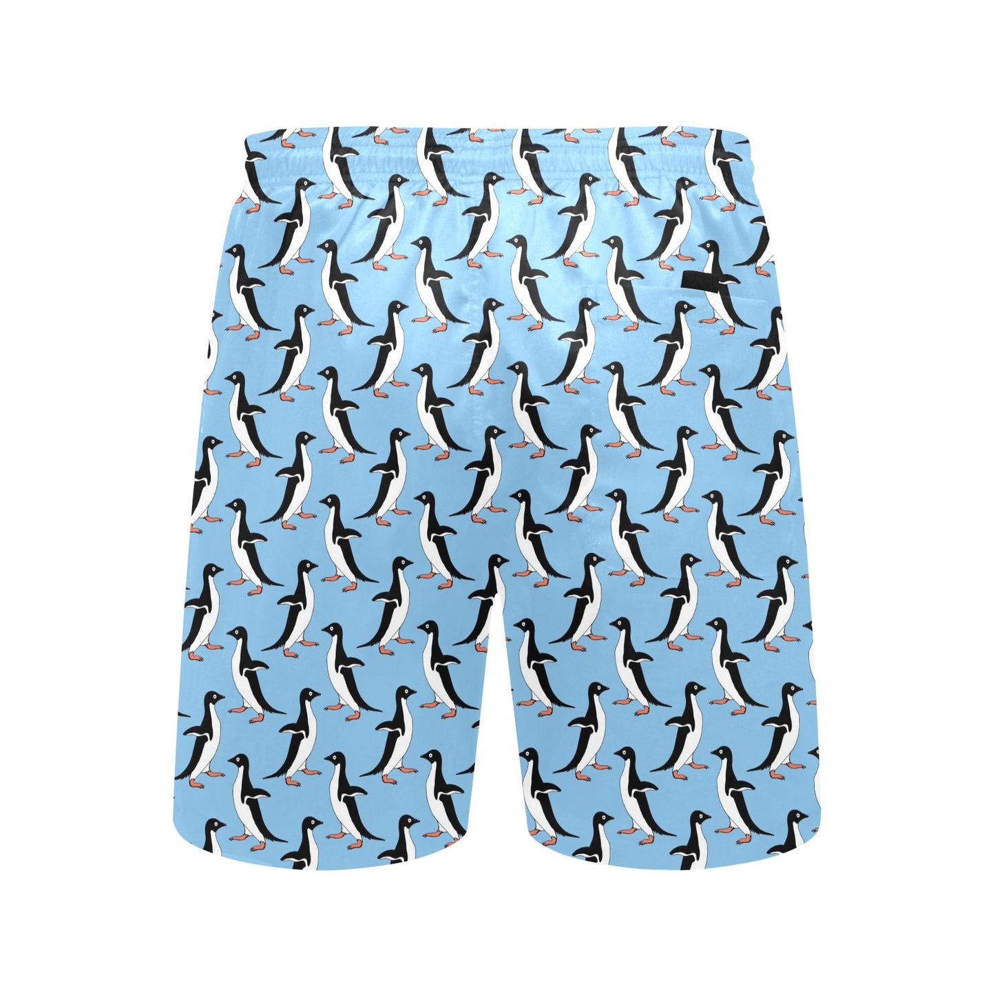 Penguin Dance Pattern Men's Swim Trunks Beach Shorts